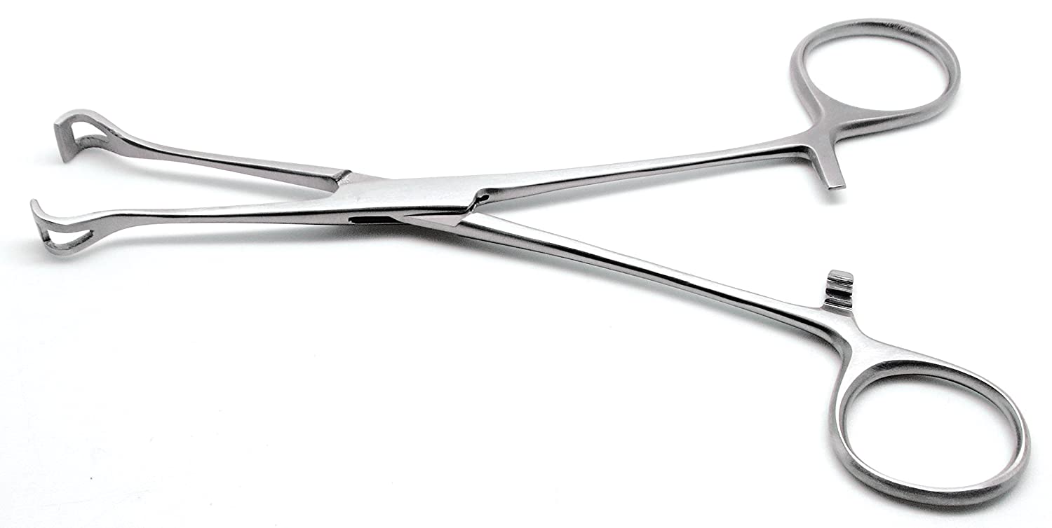 Babcock-Baby Tissue Forceps, Extra-Delicate Jaws, 6.0 Mm Wide Jaws, 5 1/2" (14.0 Cm)